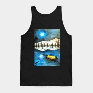 Night time Scenery Tank Top